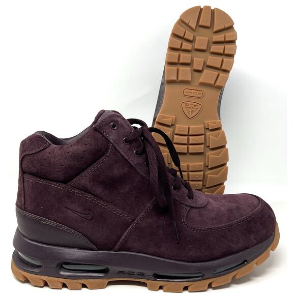 Nike Air Max Goadome Deep Burgundy Suede Boot ACG 865031-602 Mens Size 11 main image 12